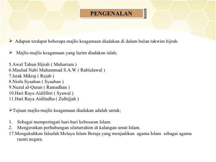 Majlis-Majlis Keagamaan1 Majlis-Majlis Keagamaan1