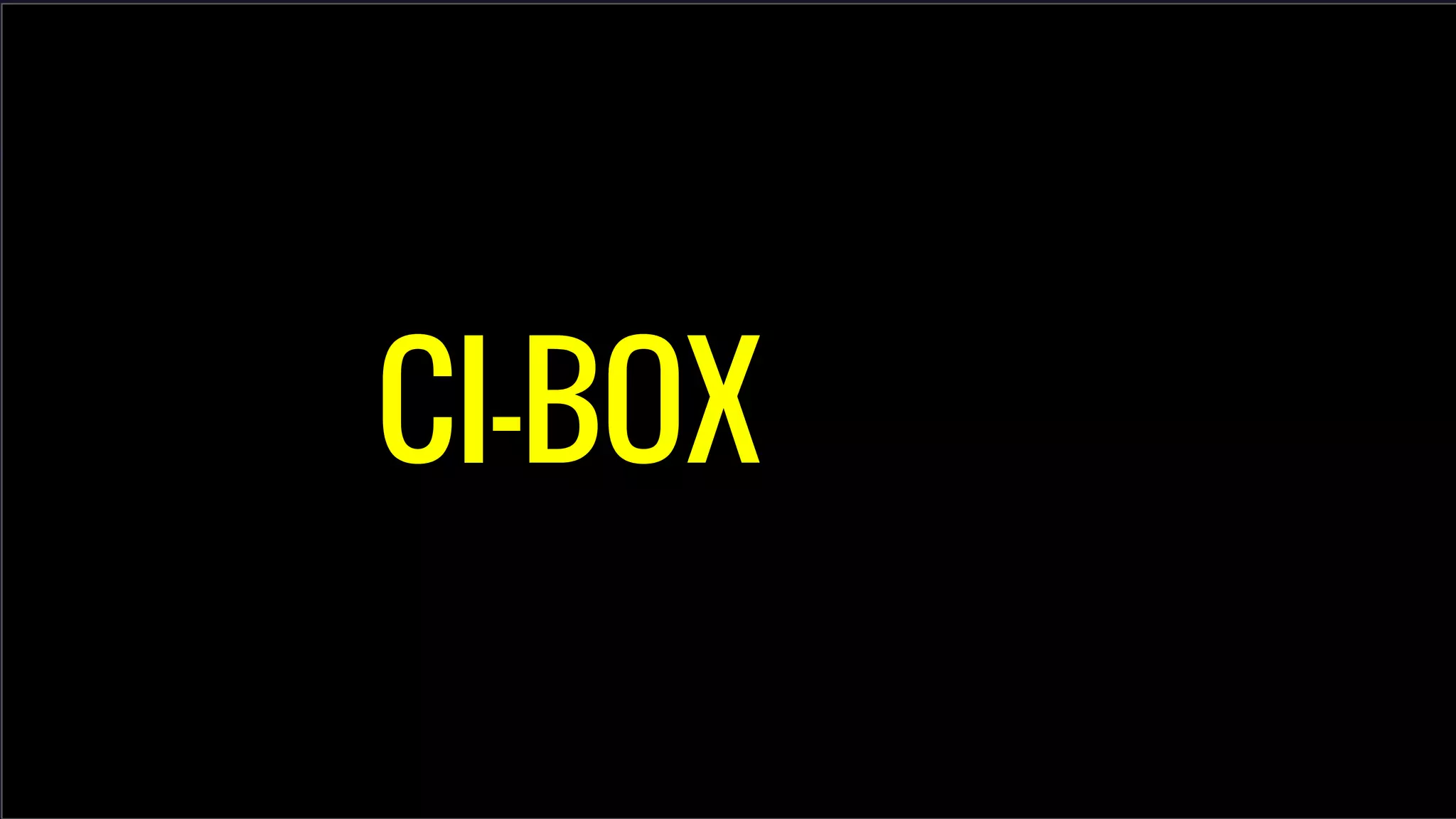 CI-BOX
 
