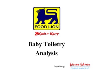 © All Rights Reserved
Baby Toiletry
Analysis
Presented by:
 