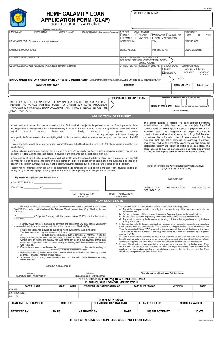 cooperative sample application form loan 09 hdmf loan calamity aug form Fls020 application 092809 cooperative sample application form loan 09 hdmf loan calamity aug form Fls020 application 092809