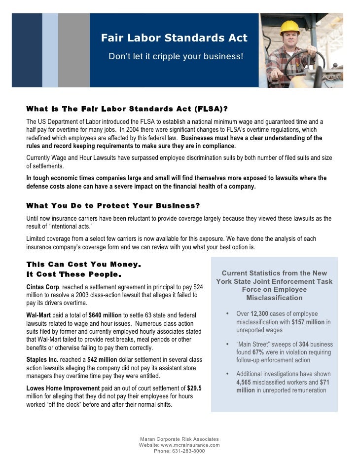 Fair Labor Standards Act