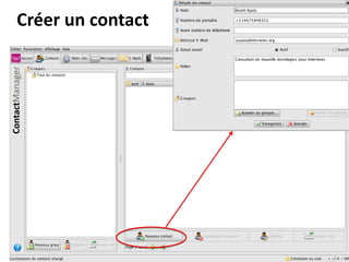 Créer un contact
 
