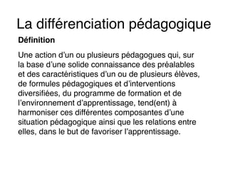 http://www.edu.gov.on.ca/fre/teachers/studentsuccess/A_EcoutePartie1.pdf
Principes de différenciation pédagogique
1.Se con...