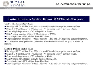 SG&A expense reductions