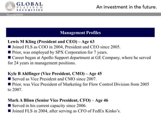 Therefore, like we discussed last time, bookings can decrease while revenues increases for a given quarter.  Simply means that value of orders received in that quarter has decreased relative to the previous year.Cash Flow Statement ExaminationRecap from last time: Strong PerformanceCurrent Ratio = 1.45                                Quick Ratio = 0.93Increasing gross margin, net margin, ROA, and ROE over time2008 P/E = 9.34, 2008 EPS = 7.82