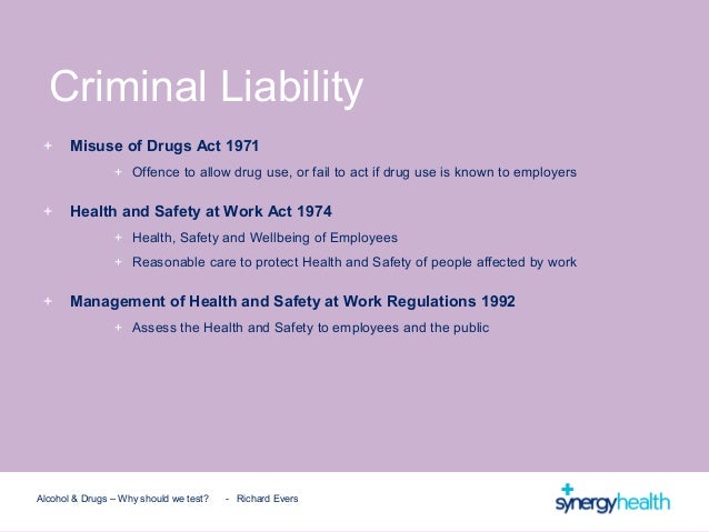 Misuse drugs act 1971