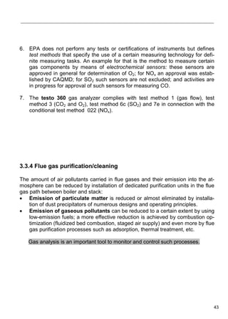 Flue gas analisys in industry-Practical guide for Emission and Process ...