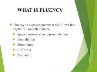 FLUENCY DISorders. Stuttering and Cluttering | PPTX