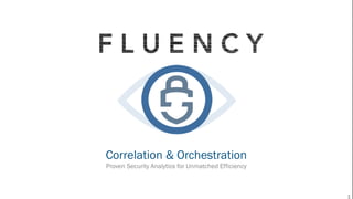 1
Correlation & Orchestration
Proven Security Analytics for Unmatched Efficiency
 