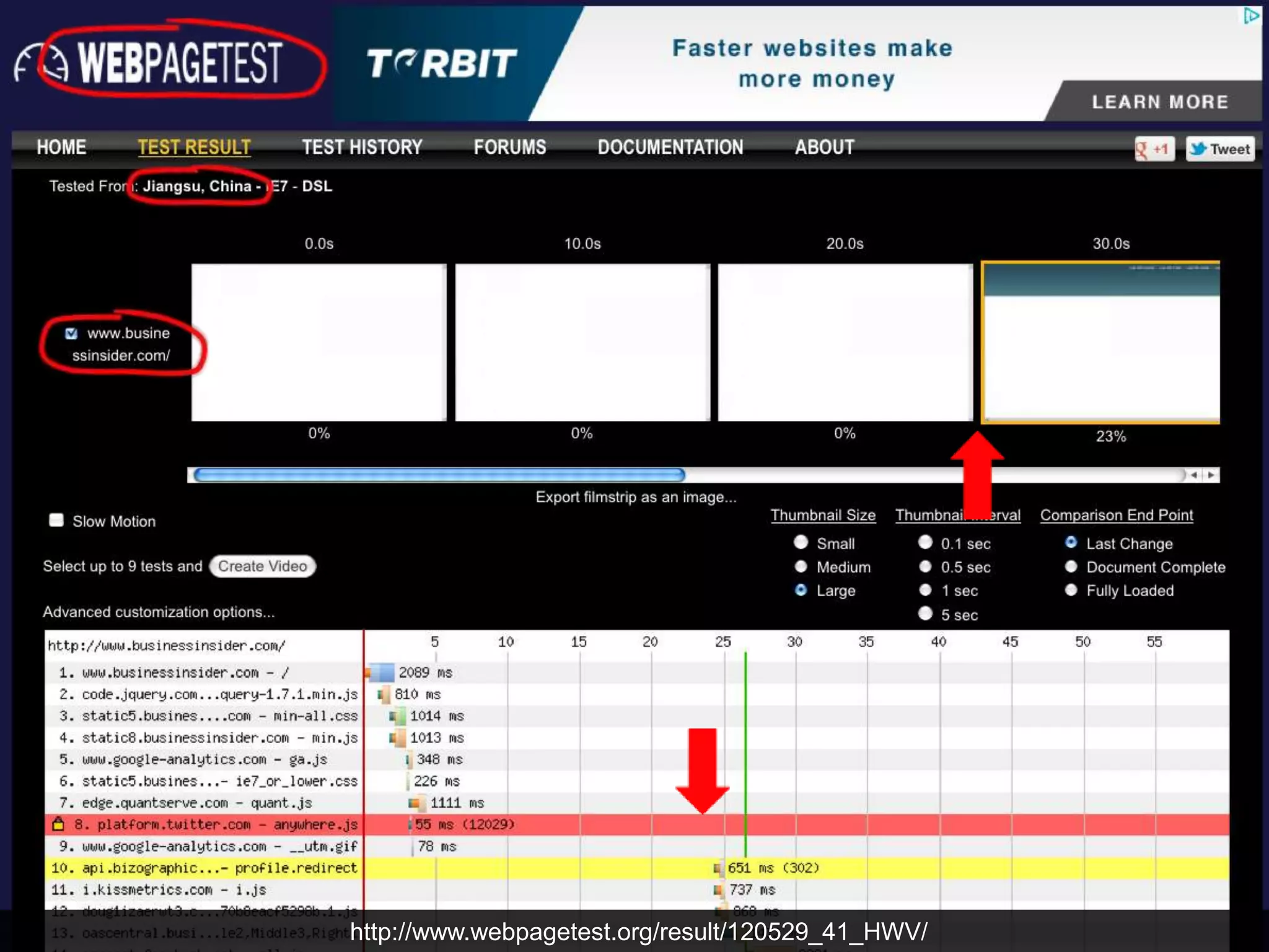 http://www.webpagetest.org/result/120529_41_HWV/
 