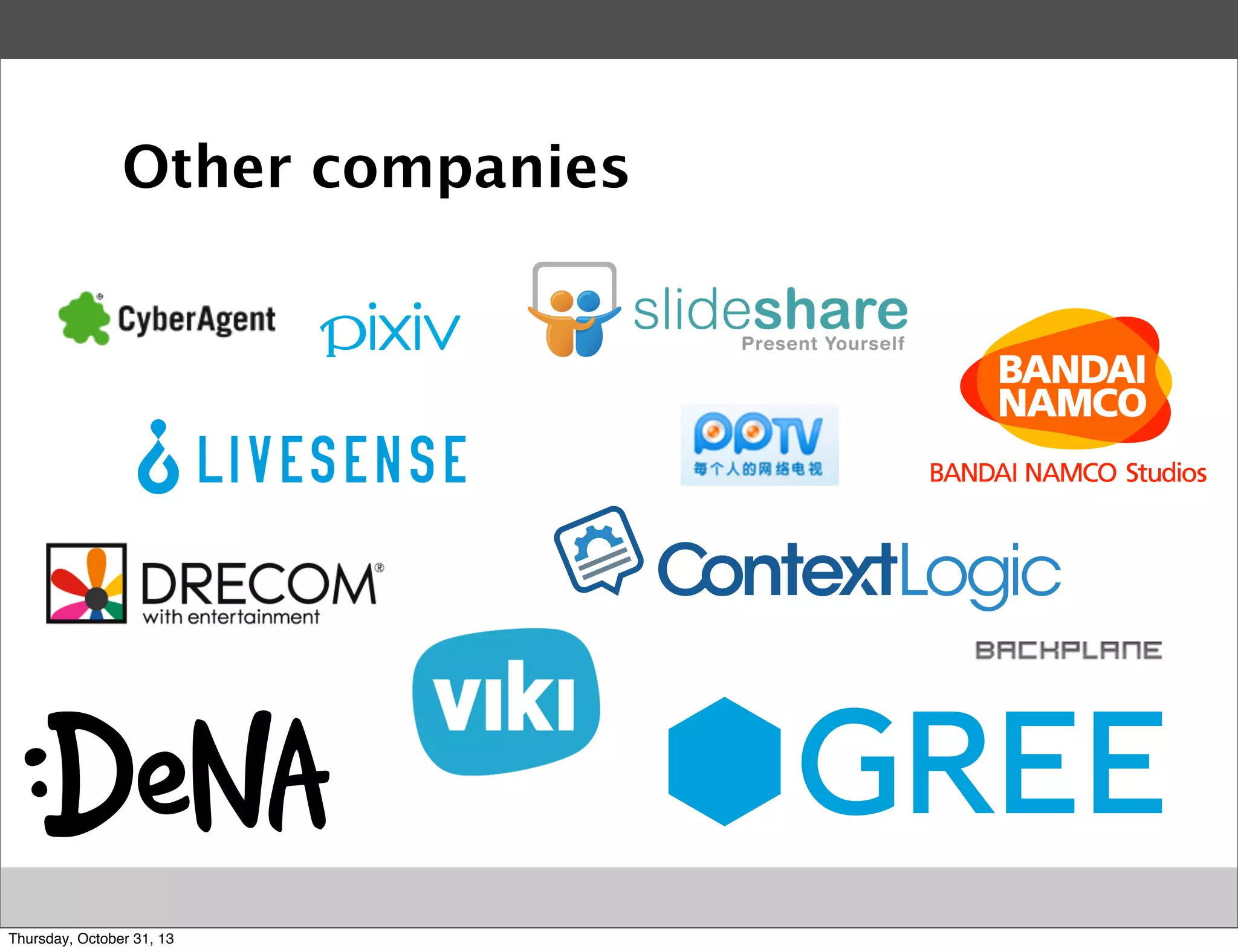 Other companies

Thursday, October 31, 13

 