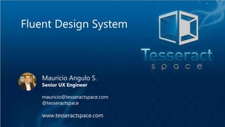 Microsoft Fluent Design System | PPTX