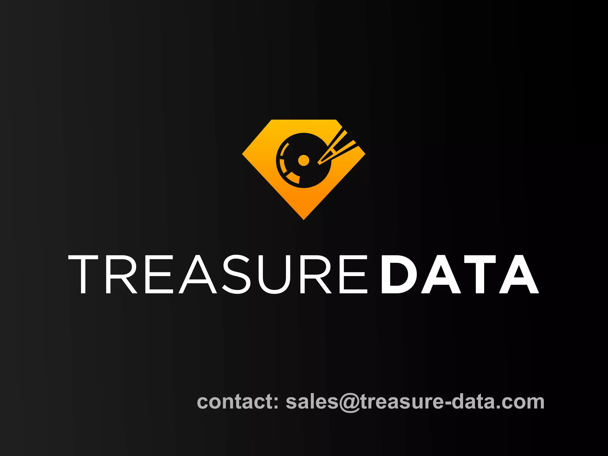 contact: sales@treasure-data.com
 