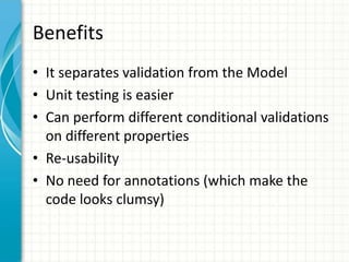 Fluent validation | PPTX