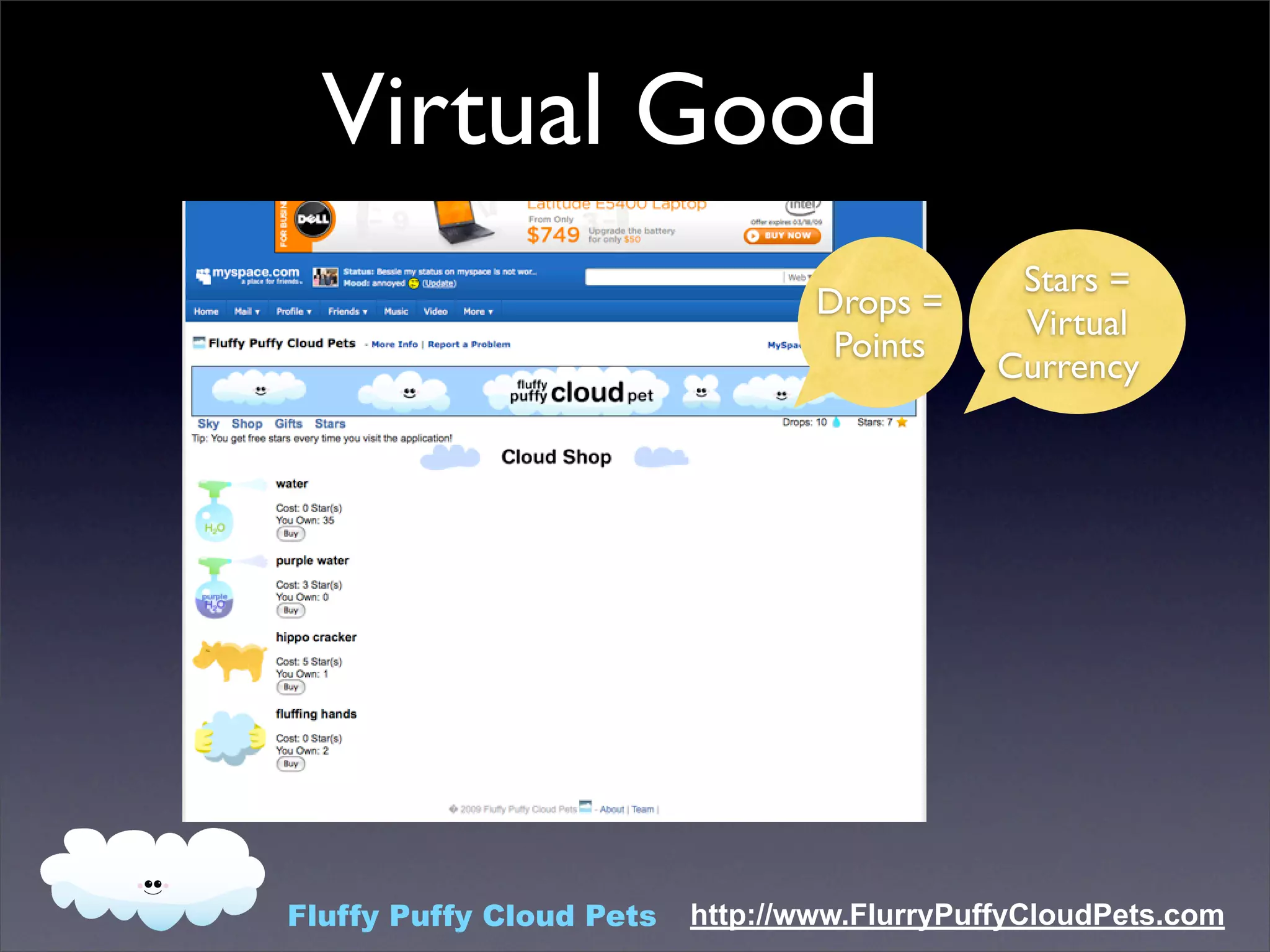 Fluffy Puffy Cloud Pets App Engine Meetup