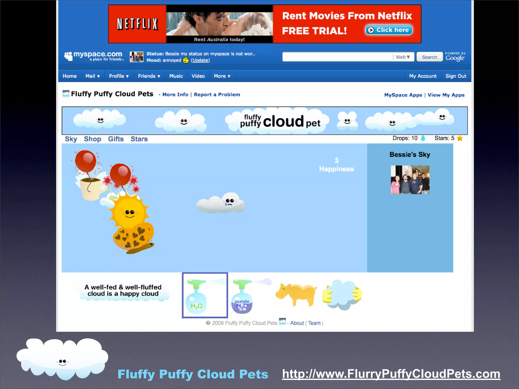 Fluffy Puffy Cloud Pets App Engine Meetup