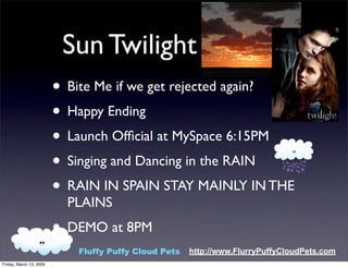 Fluffy Puffy Cloud Pets Demo