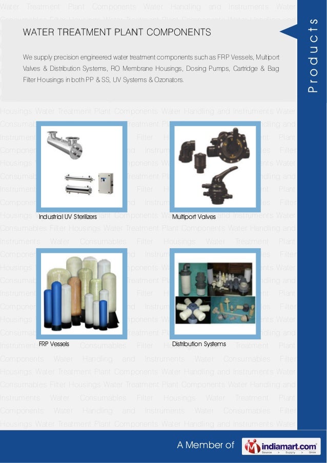 Water Treatment Plant Components by Fluid technics