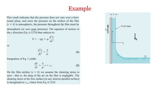 Differential Analysis Example Differential Analysis of Fluid Mechanics | PDF