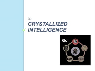 (gc)

CRYSTALLIZED
INTELLIGENCE

 