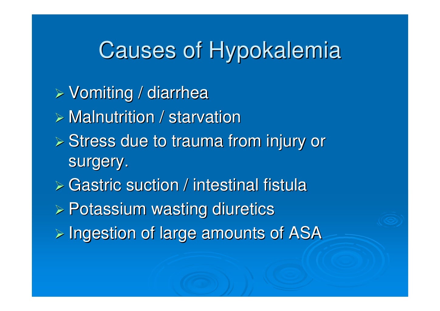Fluids and Electrolytes in Infants and Children