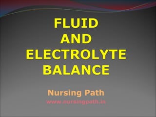 Nursing Path
www.nursingpath.in
 