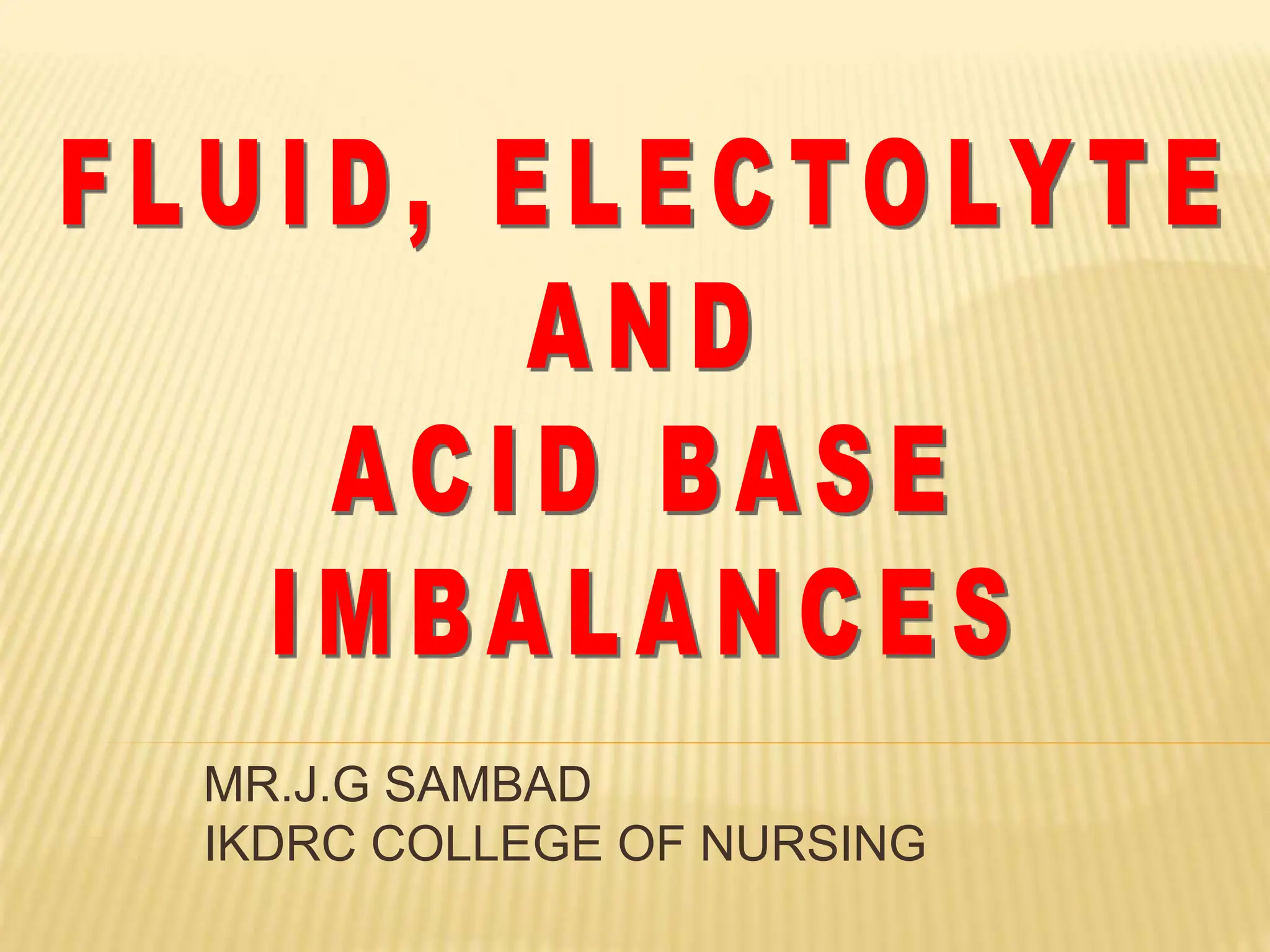 Fluid Volume Deficit: Spotting The Signs & Saving Lives - po9nuqq