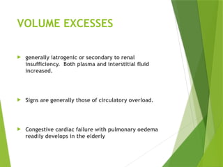 Interstitial Volume Overload FLUID AND ELECTROLYTE IMBALANCE AND THEIR MANAGEMENT.pptx