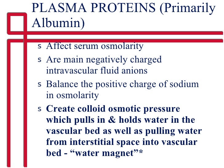 Fluid and electrolytes