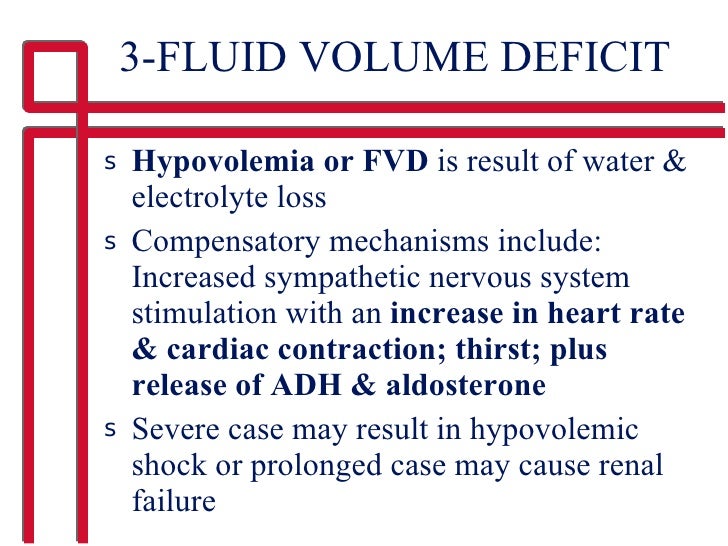 Fluid and electrolytes