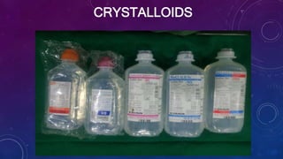 CRYSTALLOIDS
 