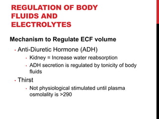 FLUID AND ELECTROLYTES of the human body.pptx