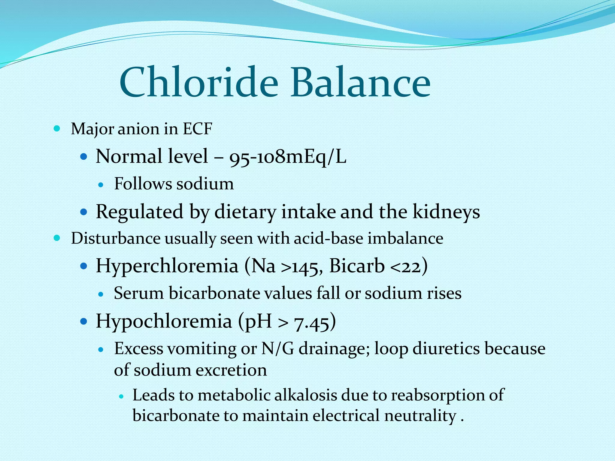 Fluid and electrolytes | PPTX