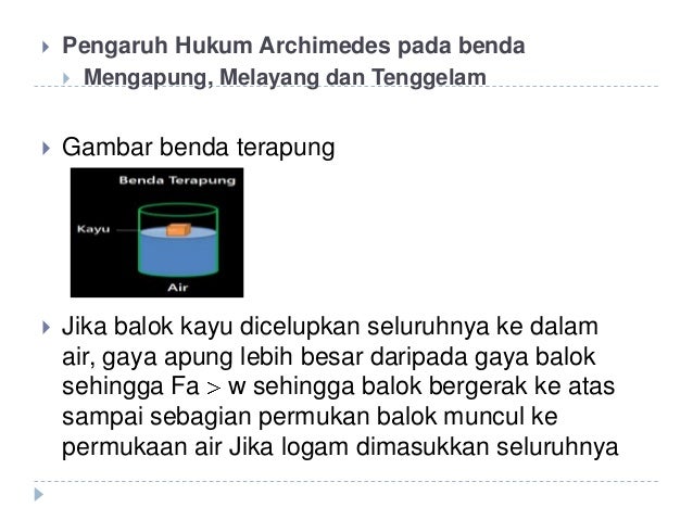 Fluida tidak bergerak Fluida tidak bergerak