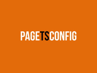 PAGETSCONFIG
 