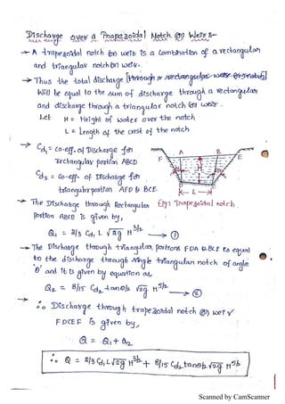 Unit III : Fluid dynamics notes | PDF