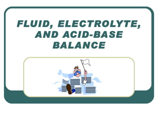 FLUID, ELECTROLYTE,
   AND ACID-BASE
      BALANCE
 