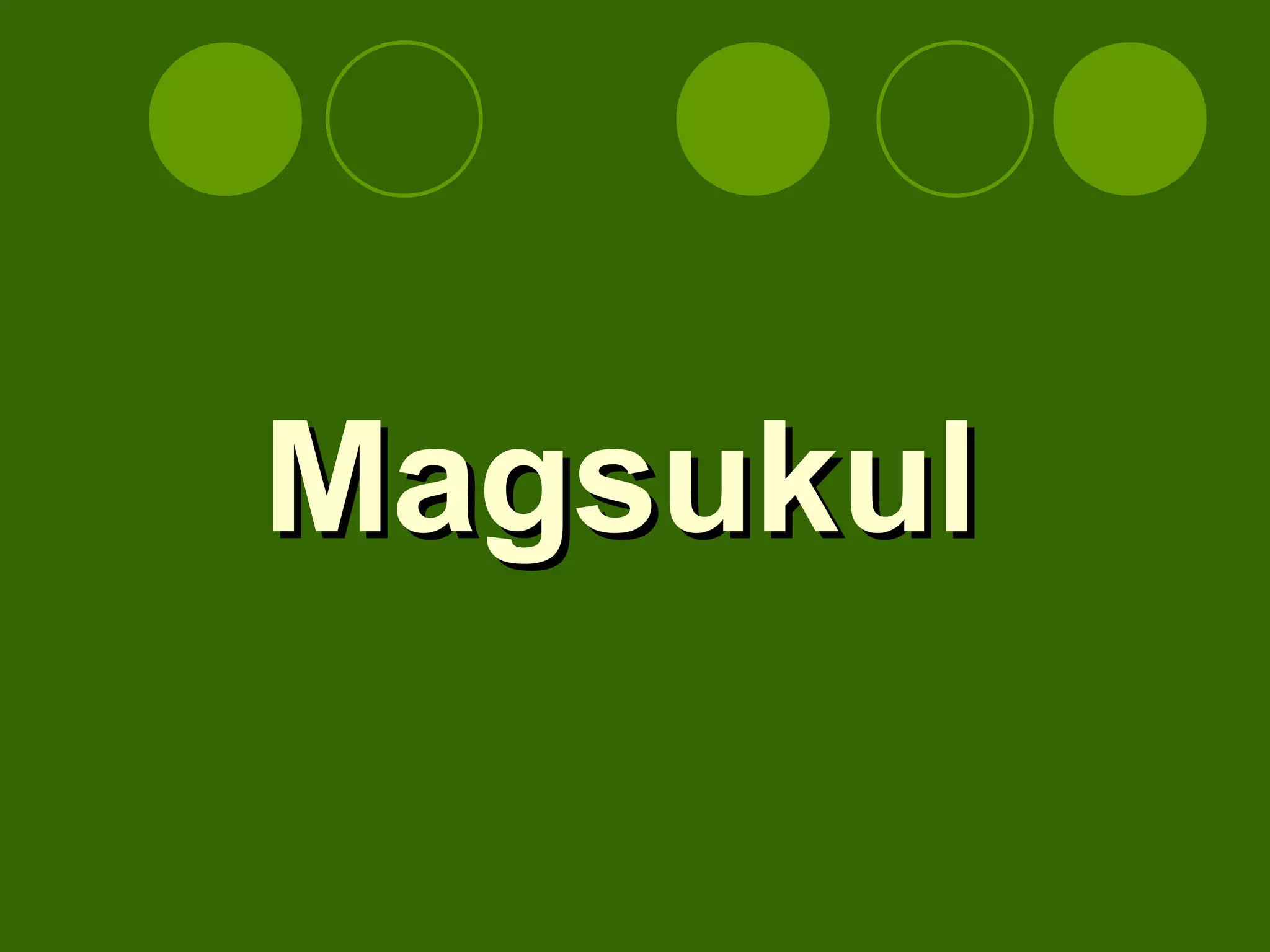 Magsukul 