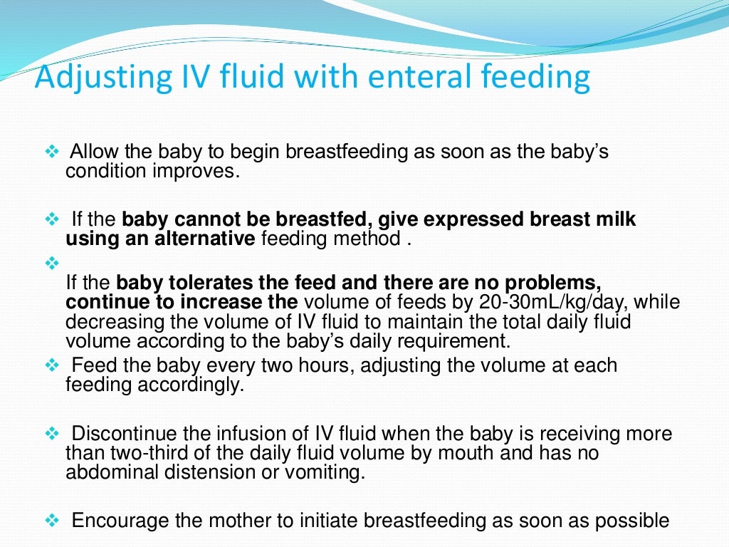 Fluid & electrolytes management in neonates