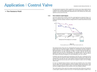 41
 Flow Resistance Model
Application : Control Valve
 
