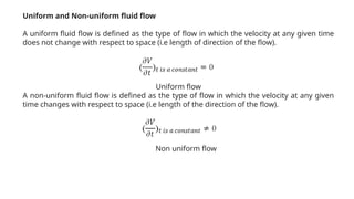 Uniform Flow Example Comprehensive Overview of Fluid Flow: Types, Behavior, and Reynolds ...