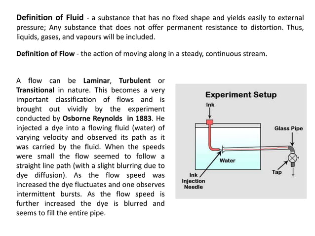 Fluid flow and mass transfer | PPTX