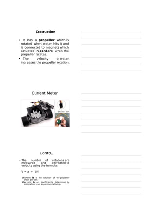 ¬ At low velocities the inertial forces are less
when compared to the frictional forces
¬ Resulting flow will be viscous in nature
¬ Other hand when inertial forces are
predominant the fluid layers break up due to
the increase in velocity hence turbulent flow
takes place.
¬ If Re < 2000 the flow I said to be laminar
¬ If Re > 4000 the flow is said to be turbulent
¬ If Re lies between 2000 to 4000 the flow
change between laminar to turbulent
 