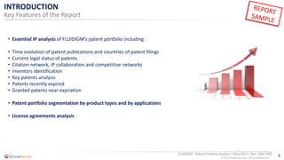 Image showcasing Fluidigm patent portfolio analysis sample | PDF
