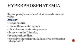 Fluid Electrolyte Imbalance - Acid Base Balance