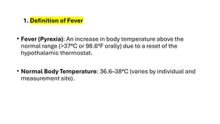 Pyrexia Definition fluid imbalance gyfugtogtihd na hdnbgigsfy | PPTX