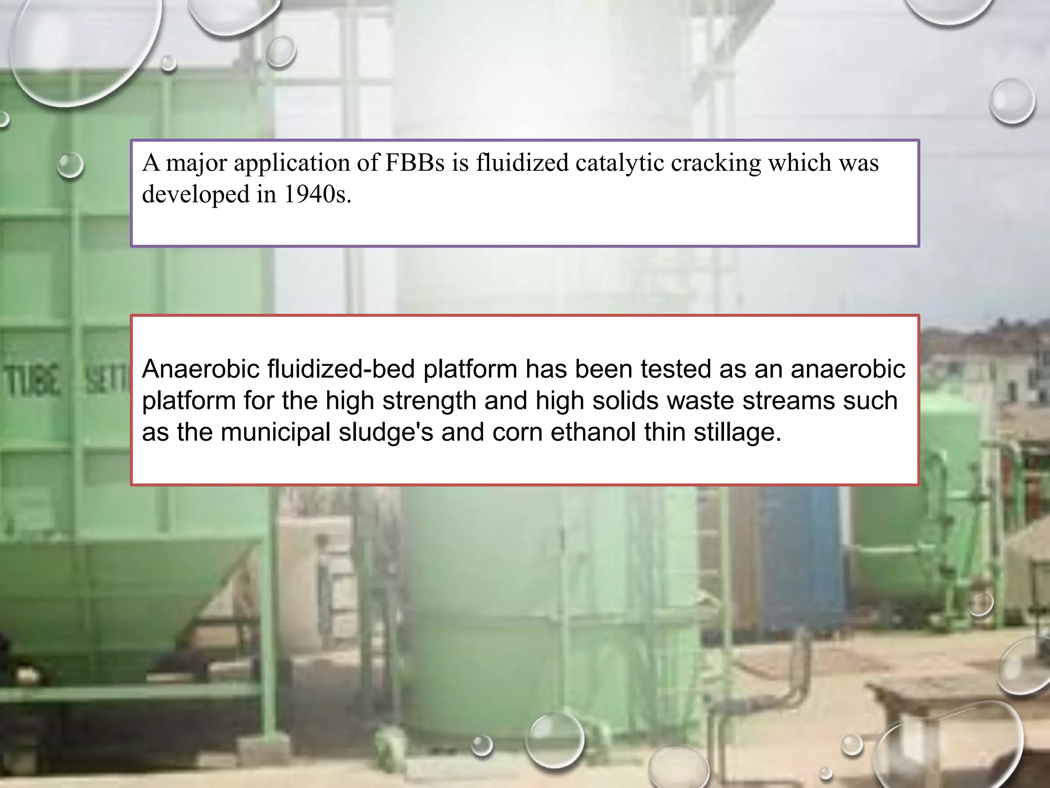Fluidised Bed Bioreactor PPT