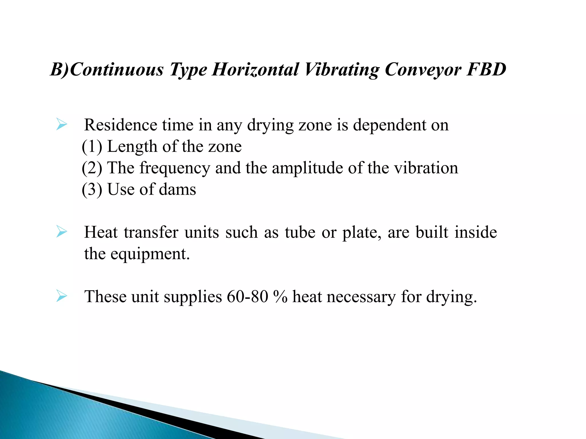 Fluidized bed dryers PPT