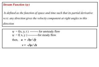 Fluid kinematics | PPTX