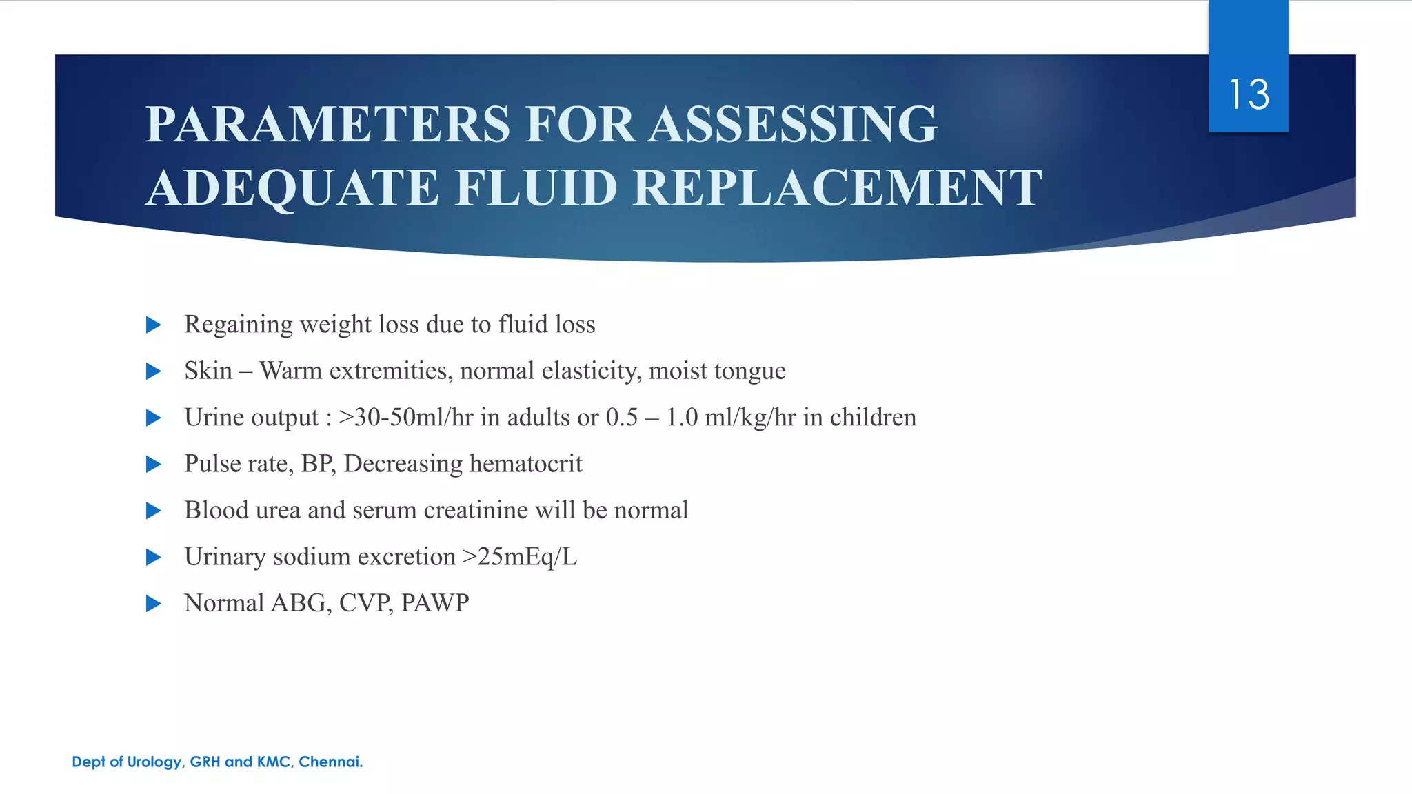Fluid management in surgical patients | PDF